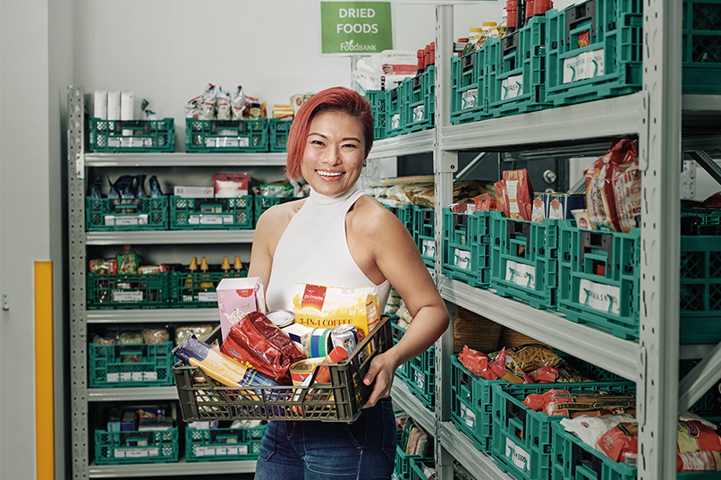 Photo of Nichol Ng, Co-founder of The Food Bank Singapore